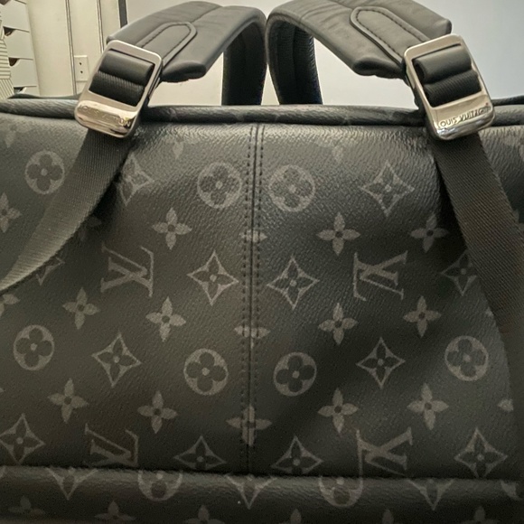 Black Louis Vuitton Monogram Backpack - Picture 8 of 9